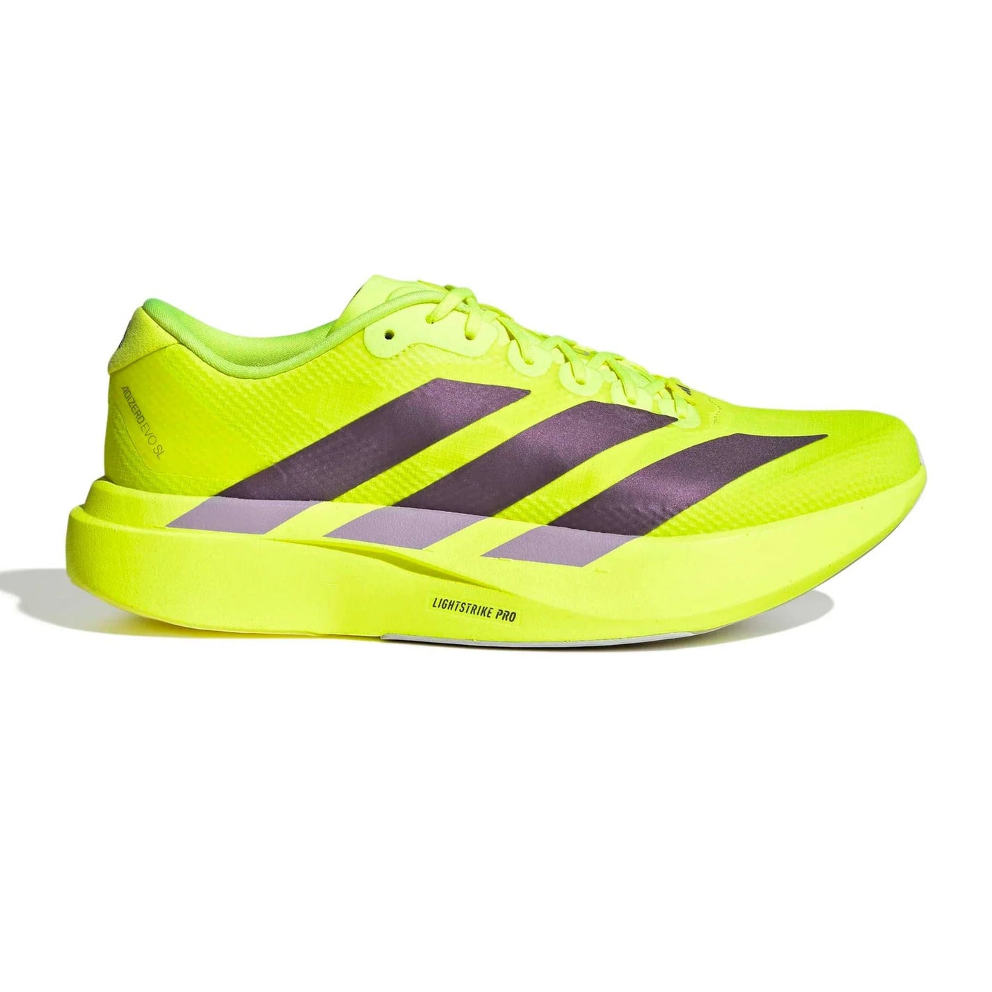 Adidas Adizero Evo SL Woven 'Solar Yellow Aurora Plum' (2025)
