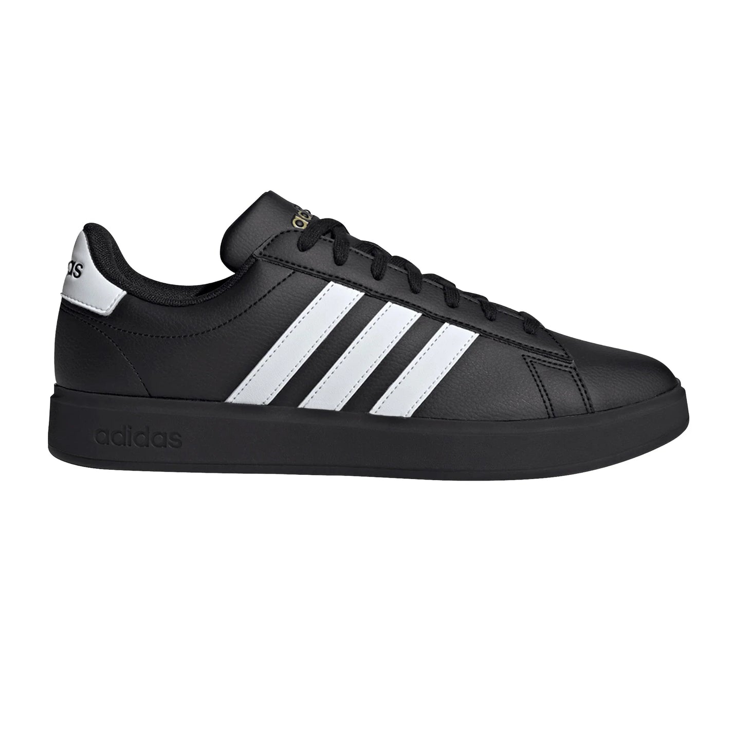 Adidas Grand Court 2.0 'Core Black Footwear White Gold Metallic'