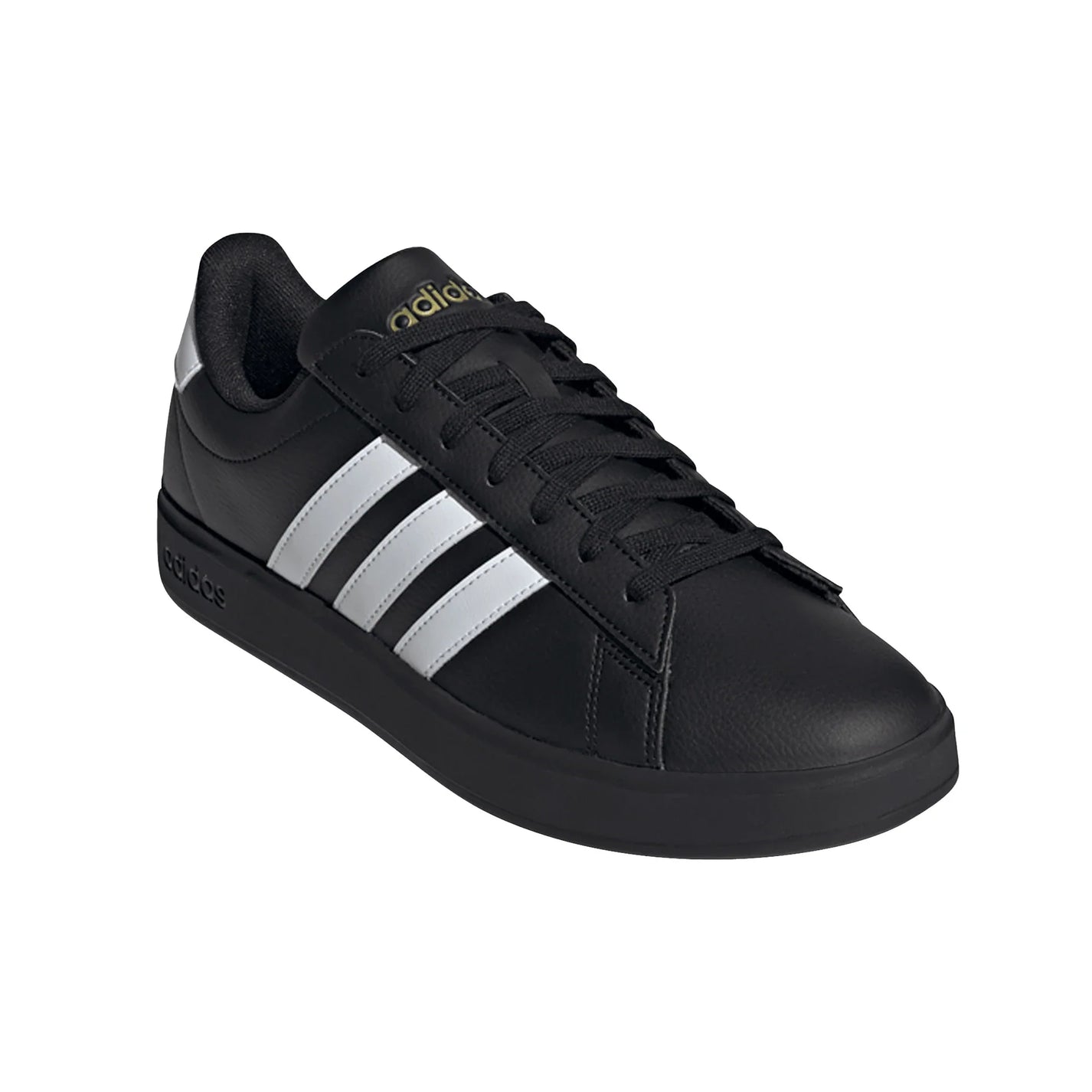 Adidas Grand Court 2.0 'Core Black Footwear White Gold Metallic'