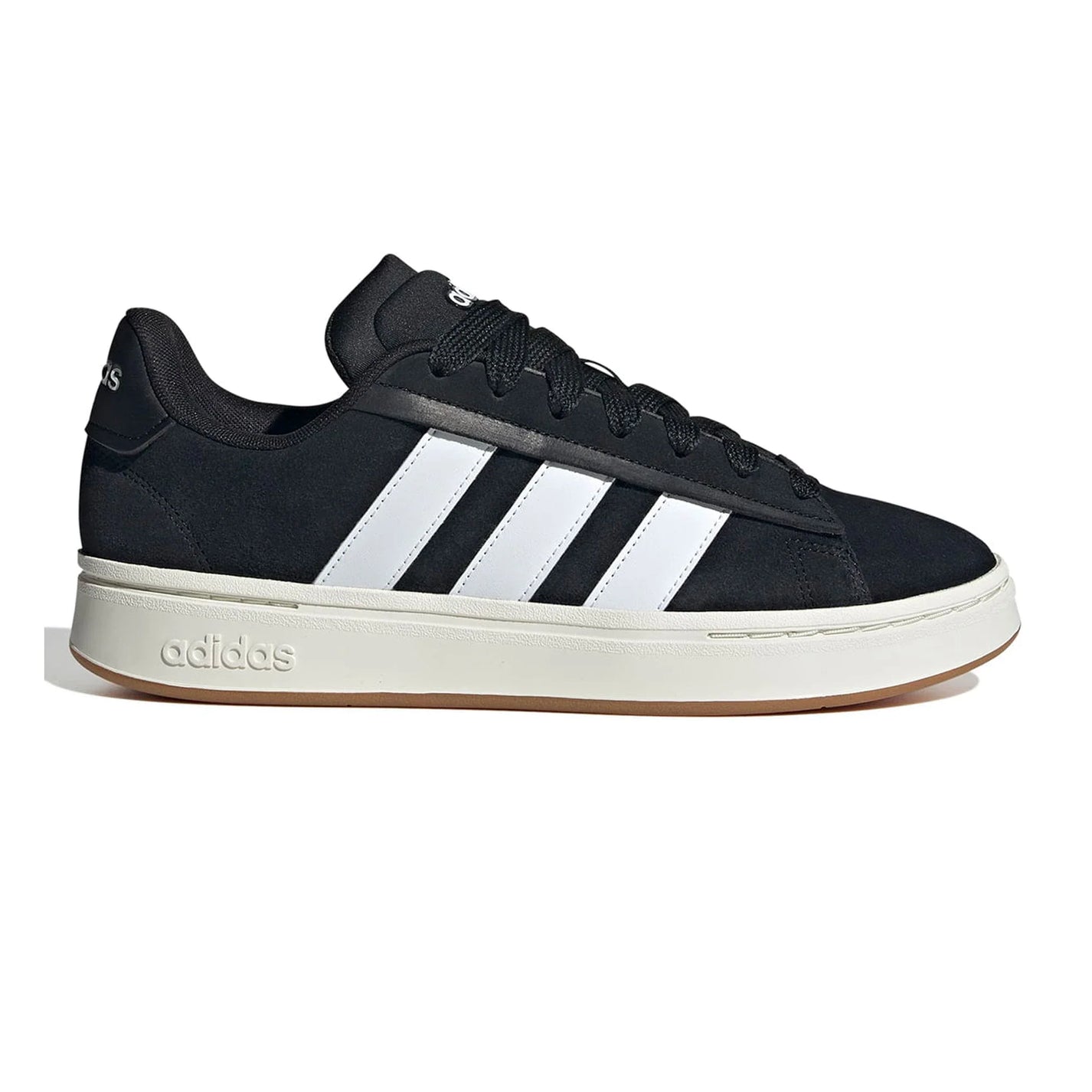 Adidas Grand Court Alpha 00s 'Core Black Cloud White Gum' (2025)