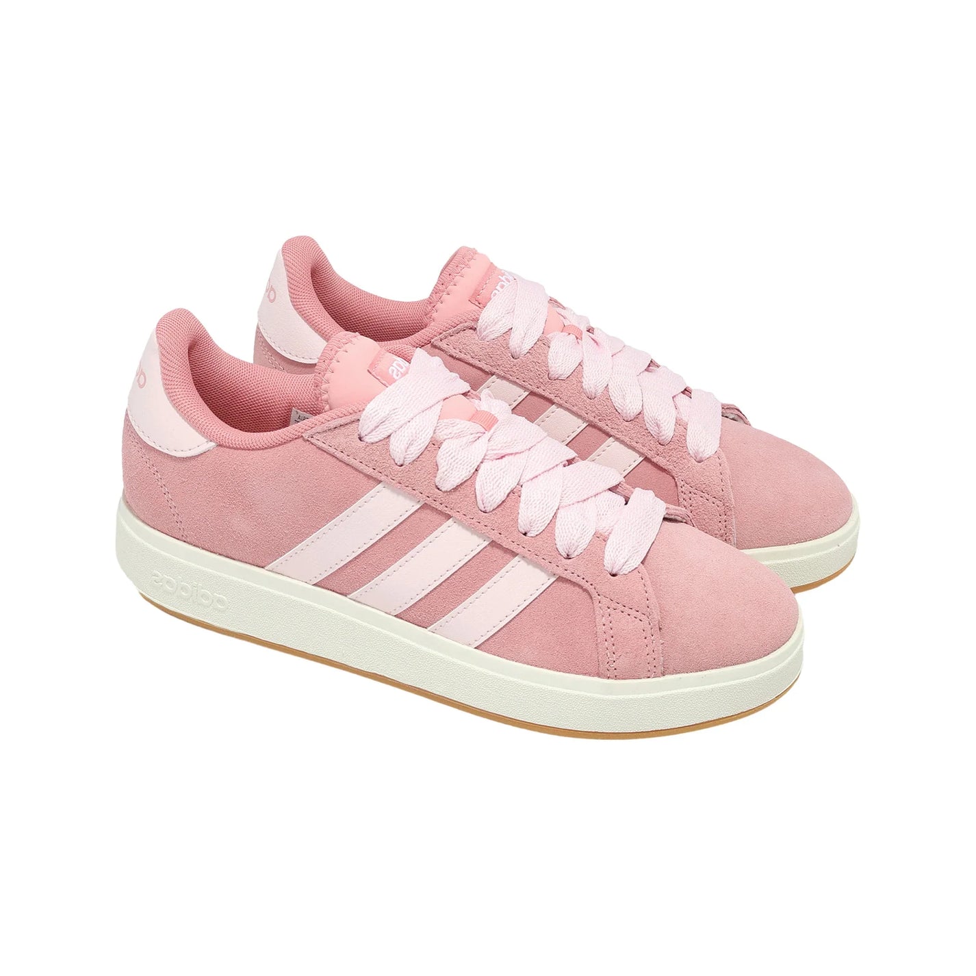 Adidas Grand Court Base 00s 'Clear Pink Off White' (2025)