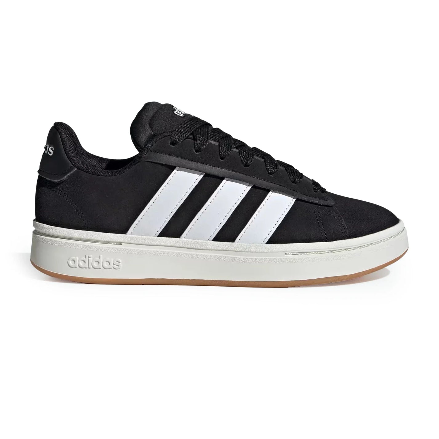 Adidas Grand Court Base 00s 'Core Black Footwear White Gum' (2025)