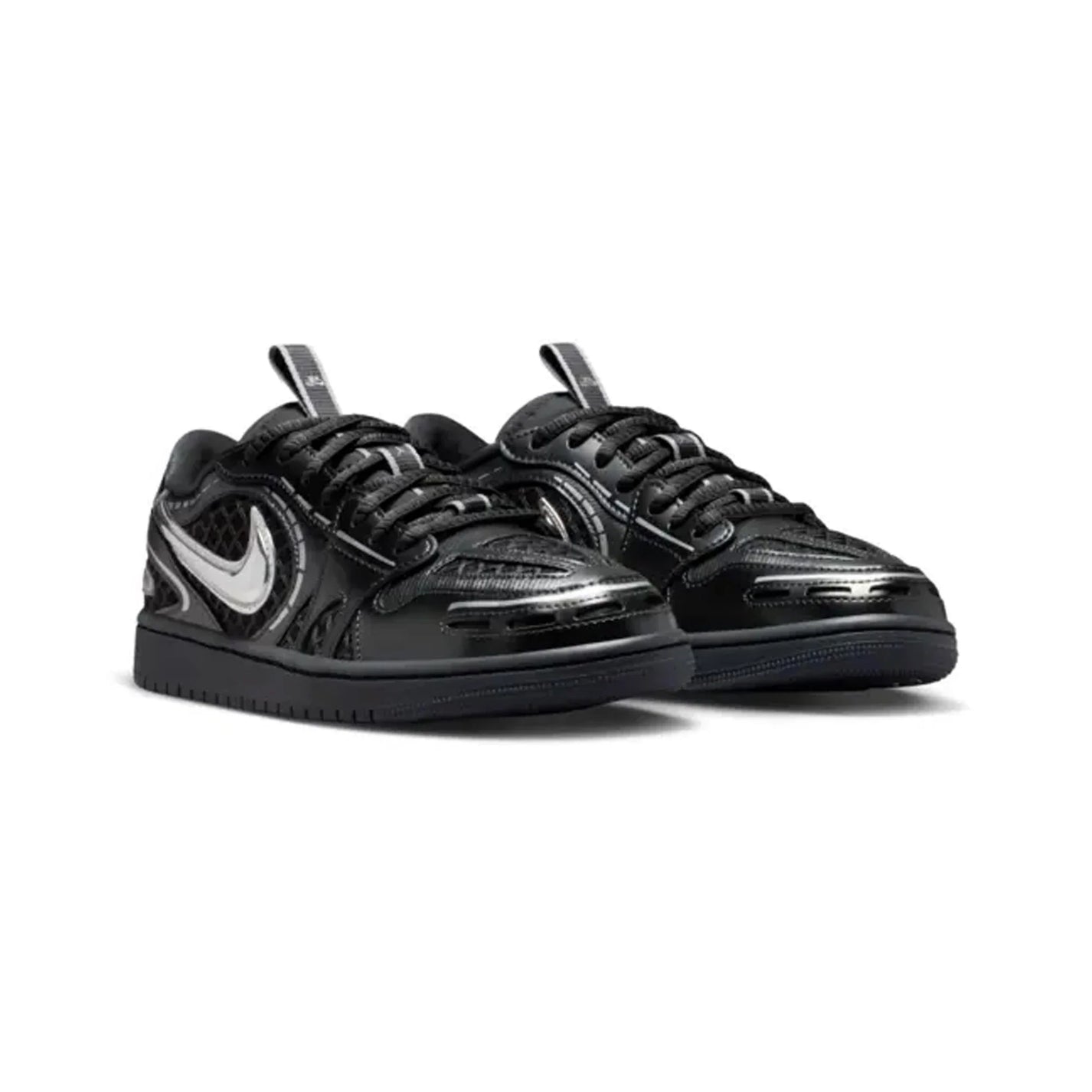 Air Jordan 1 Low Method of Make V3 'Black Metallic Silver' Women's (2025)