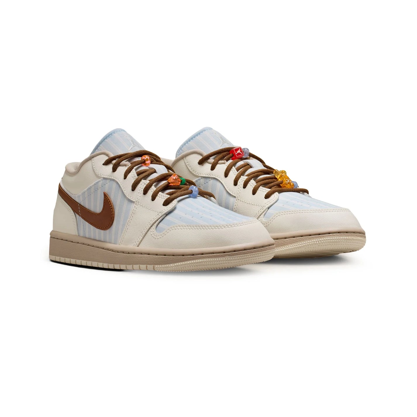 Air Jordan 1 Low Pinstripe Pack 'Hydrogen Blue Cream' Women's (2026)