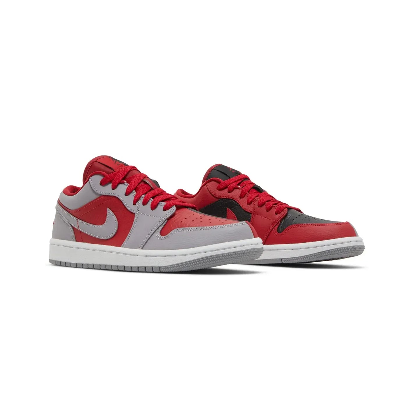 Air Jordan 1 Low SE 'Homage Split Gym Red Cement Grey' Women's (2022)