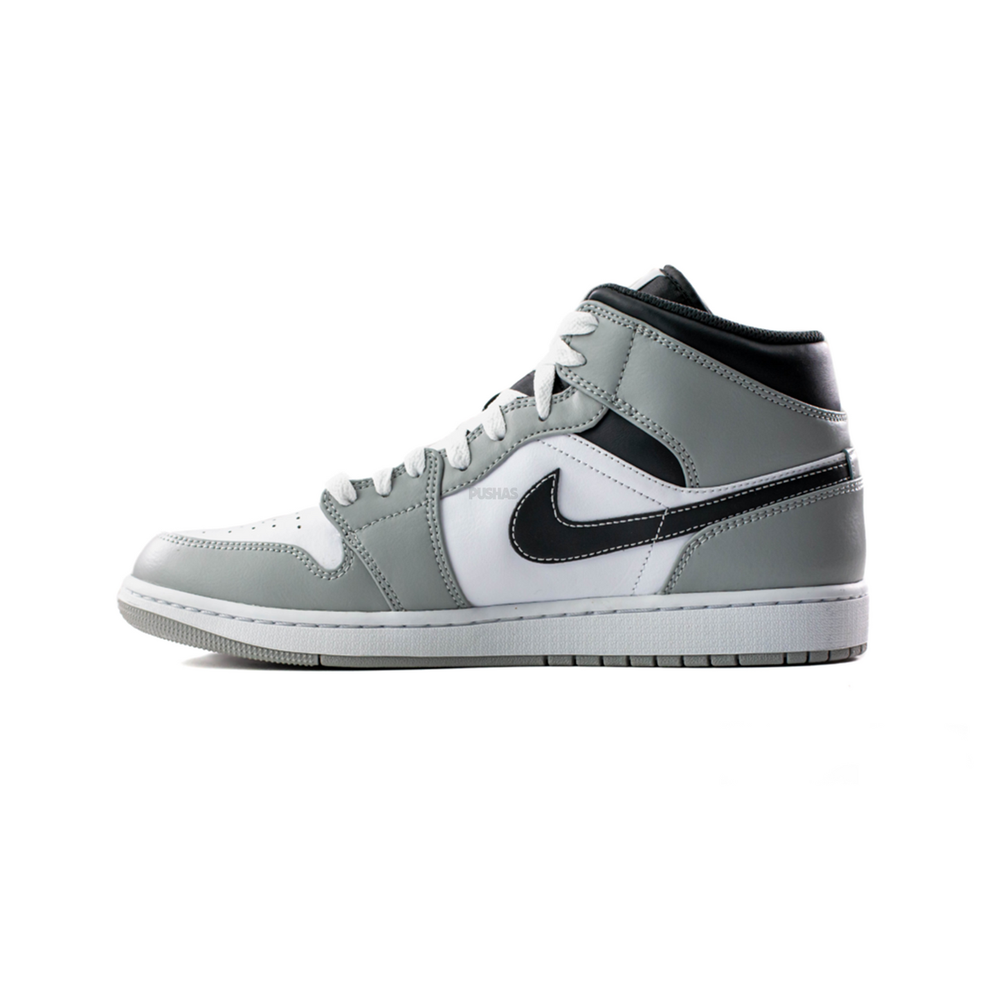 Air Jordan 1 Mid Light Smoke Grey Anthracite 2022