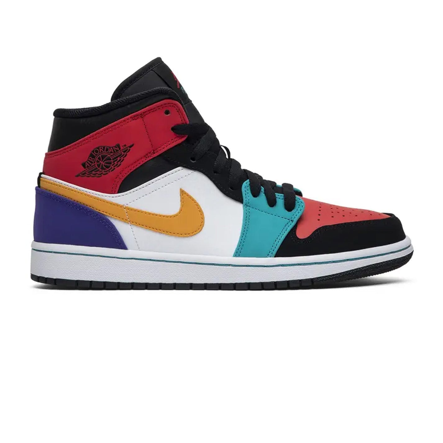 Air Jordan 1 Mid 'Bred Multi-Colour' (New)