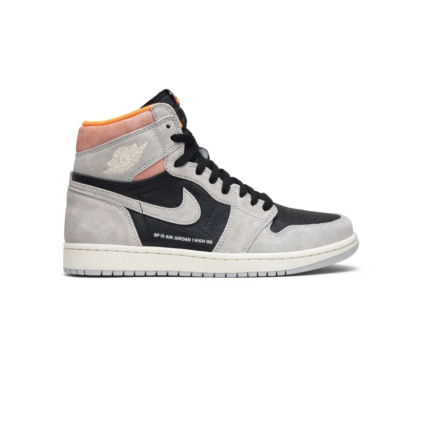 Air Jordan 1 Retro High 'Neutral Grey Hyper Crimson' (2019)