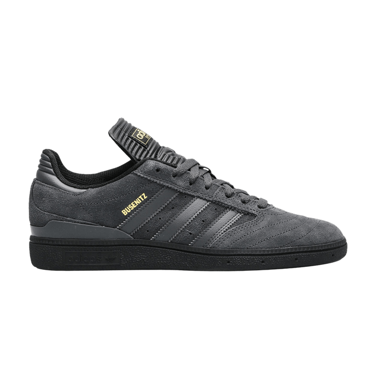 Adidas Busenitz 'Dark Solid Grey Gold Foil' — Dark Solid Grey/Core Black/Gold Foil