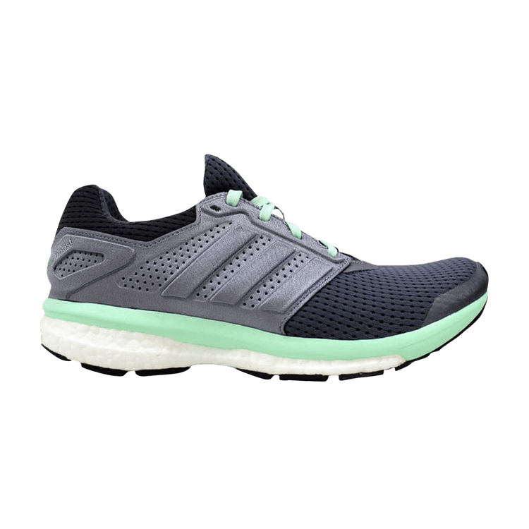 Adidas Wmns Supernova Glide Boost 7 'Mint Grey' — Mint/Grey/Dark Grey/Black