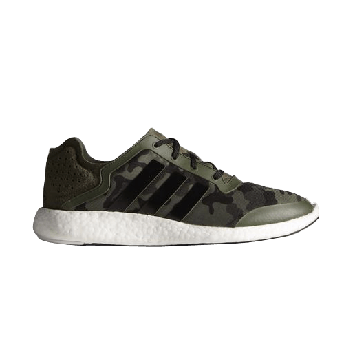 Adidas PureBoost 'Camo' — Base Green / Base Green / Core Black