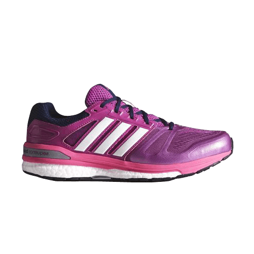 Adidas Supernova sequence 7 w wide — Lucky Pink / Zero Metallic / Neon Pink