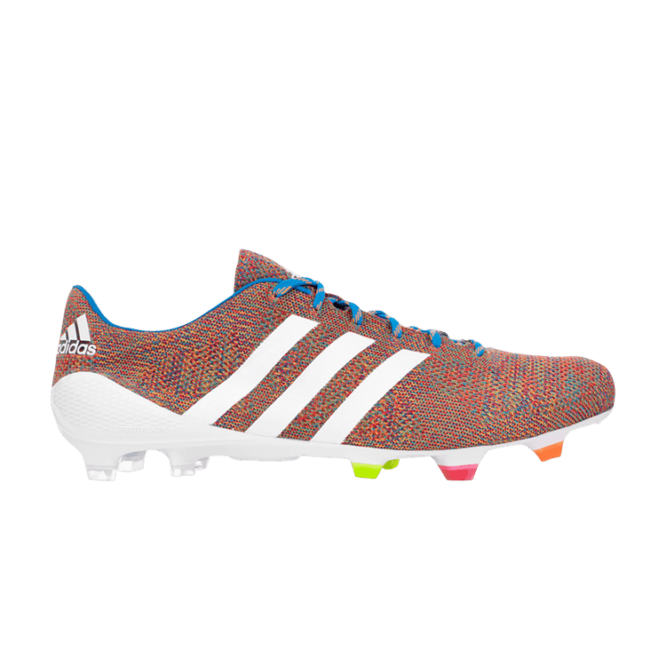 Adidas Samba Primeknit FG 'Multi-Color' — Solar Blue/Footwear White/Vivid Berry