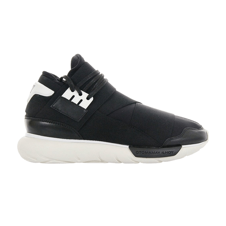 Adidas Y-3 Qasa High 'Black White' — Black/Black/Flat White