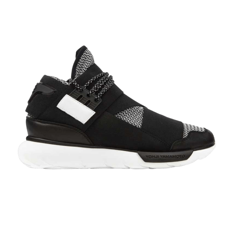 Adidas Y-3 Qasa High 'Black White' 2014 — Black/Ftwwht/Ftwwht
