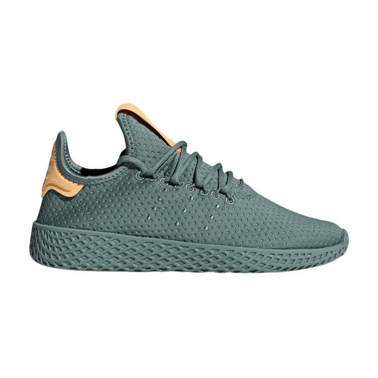 Pharrell x adidas Tennis Hu J 'Raw Green' — Raw Green/Raw Green/Off White