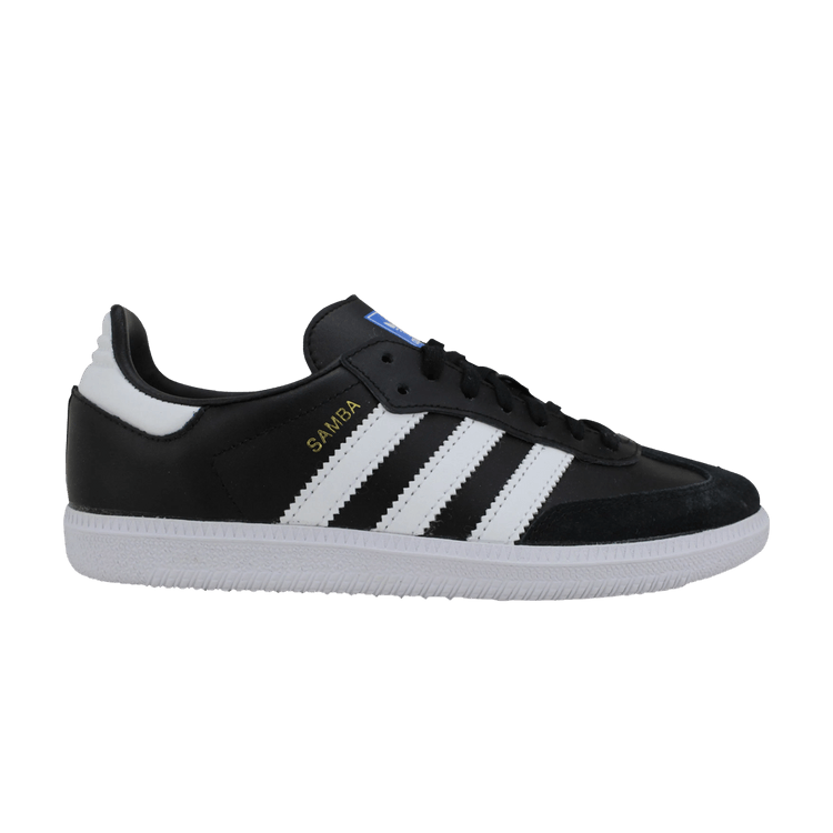 adidas Samba OG J 'Black White' — Core Black/Footwear White/Footwear White