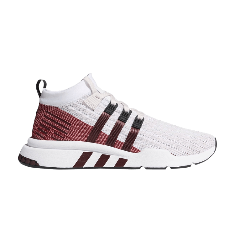 Adidas EQT Support Mid ADV Primeknit 'Orchid Tint Maroon' — Orchid Tint/Footwear White/Maroon