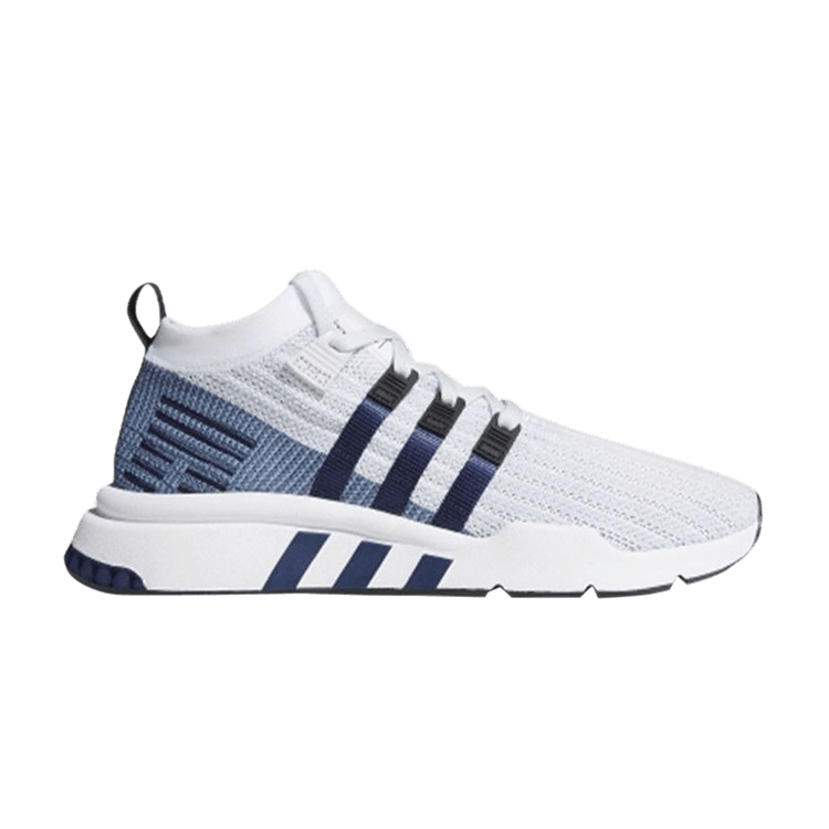 Adidas EQT Support Mid ADV Primeknit 'White Blue Tint' — Blue Tint/Footwear White/Dark Blue