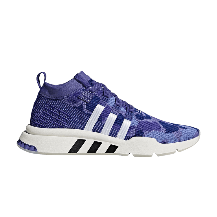 Adidas EQT Support Mid ADV 'Purple Camo' — Purple/Energy Ink/Core Black