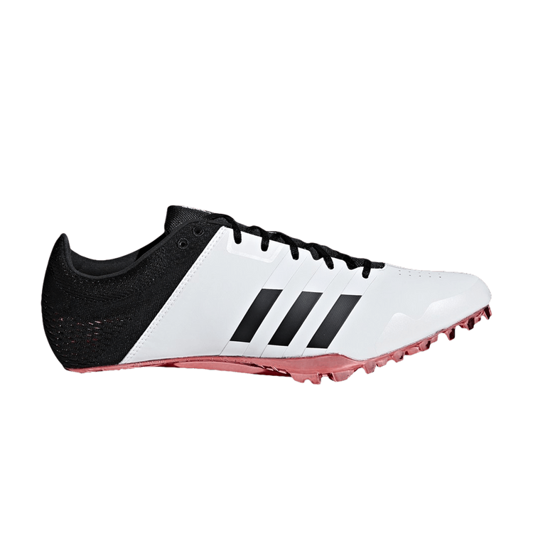 Adidas Adizero Finesse Spikes 'White Shock Red' — Footwear White/Core Black/Shock Red