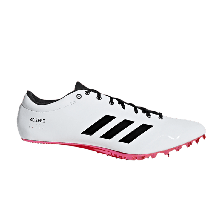 Adidas Adizero Prime 'White Shock Red' — Cloud White/Core Black/Shock Red