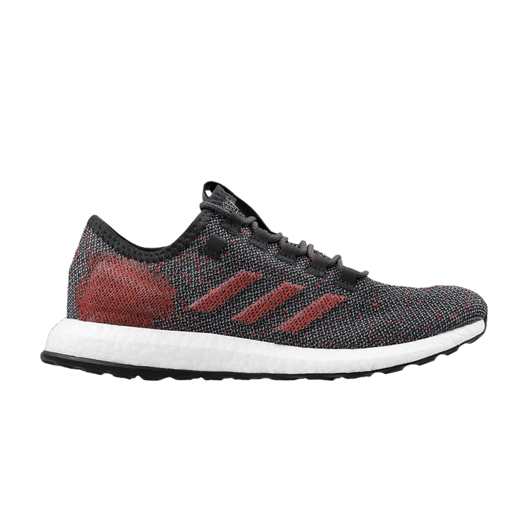 Adidas PureBoost 'Black Scarlet' — Core Black/Scarlet/Clear Orange