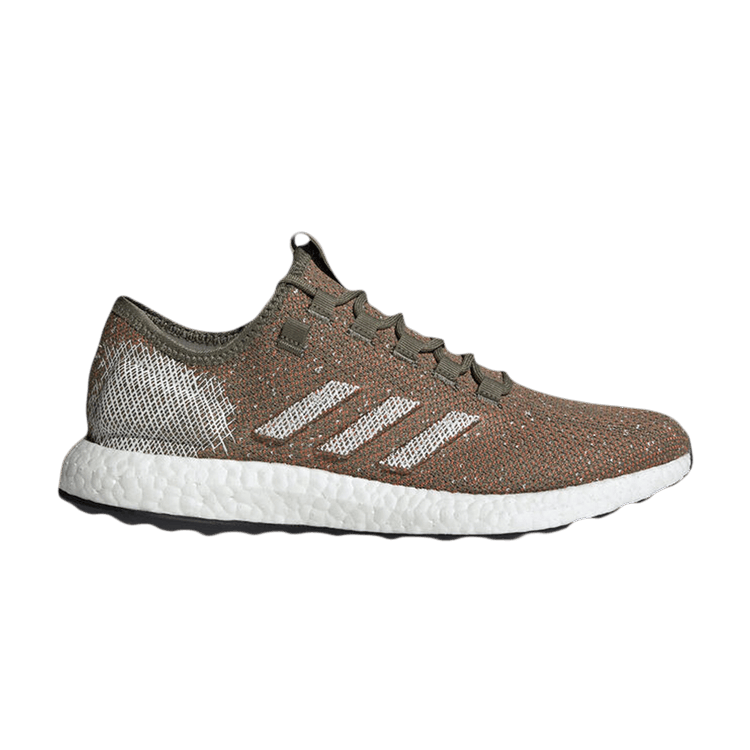 Adidas PureBoost 'Raw Khaki' — Raw Khaki/Crystal White/True Orange