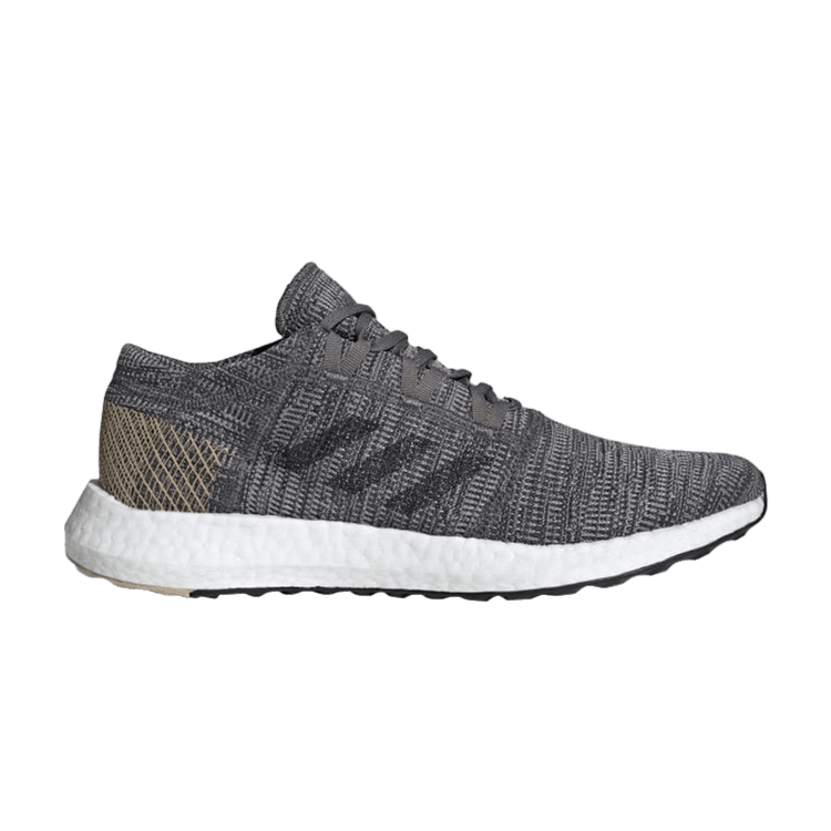 Adidas PureBoost Go 'Grey Pale Nude' — Grey/Core Black/Pale Nude