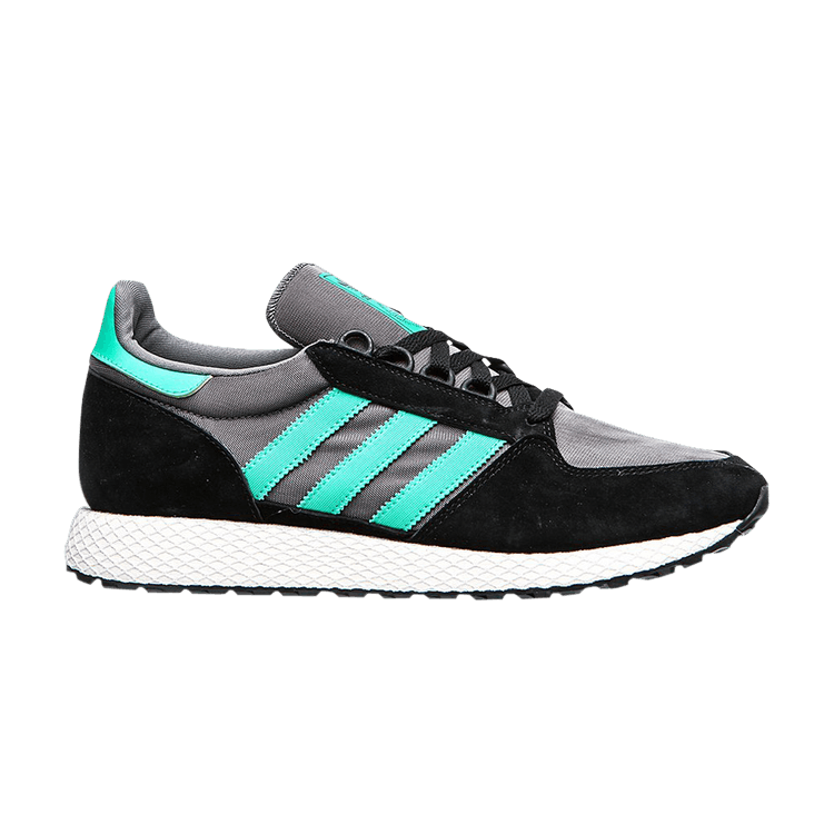 Adidas Forest Grove 'Black Hi-Res Green' — Core Black/Hi-Res Green/Grey