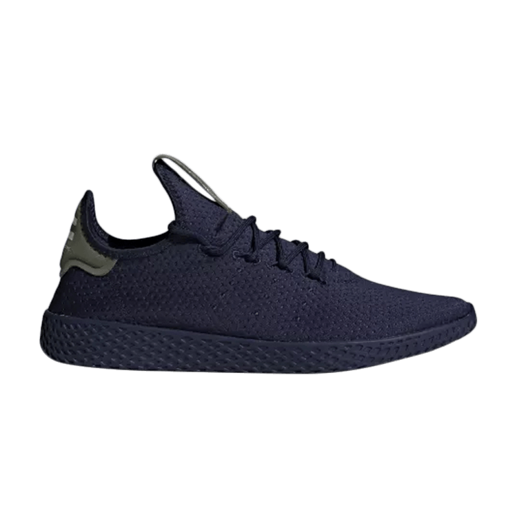 Pharrell x adidas Tennis Hu 'Navy' — Navy/Navy/White