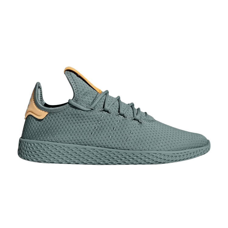 Pharrell x adidas Tennis Hu 'Raw Green' — Raw Green/Raw Green/Off White
