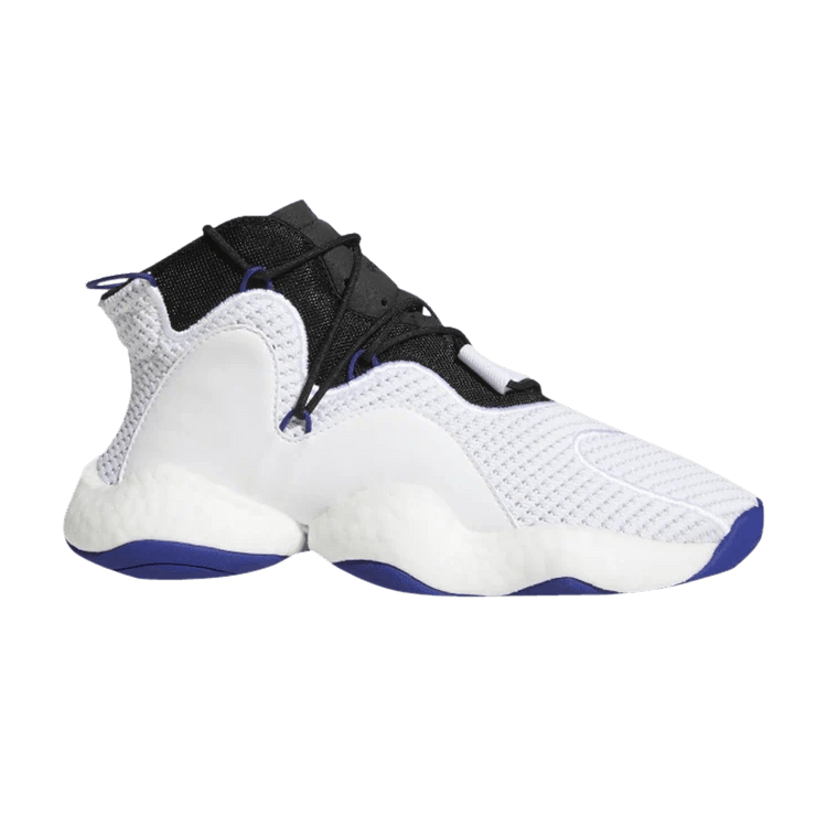 Adidas Crazy BYW J 'Cloud White Real Purple' — Core Black/Cloud White/Real Purple