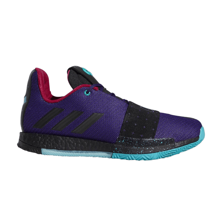 Adidas Harden Vol. 3 'Drew League' — College Purple/Black/Hi-Res Aqua