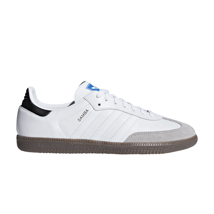 Adidas Samba OG 'White Gum' — Cloud White/Core Black/Clear Granite