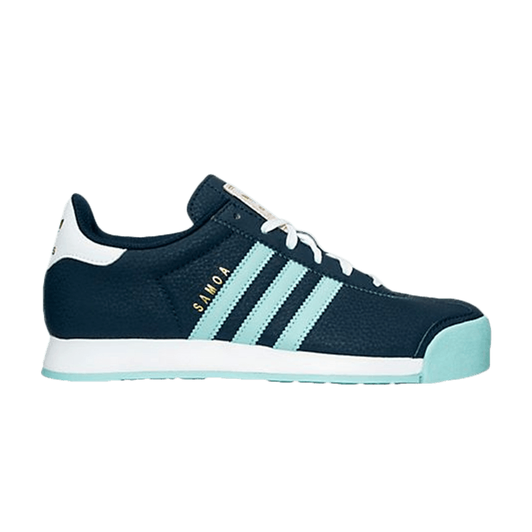 Adidas Wmns Samoa 'Navy Clearwater' — Navy/Clearwater Green/White