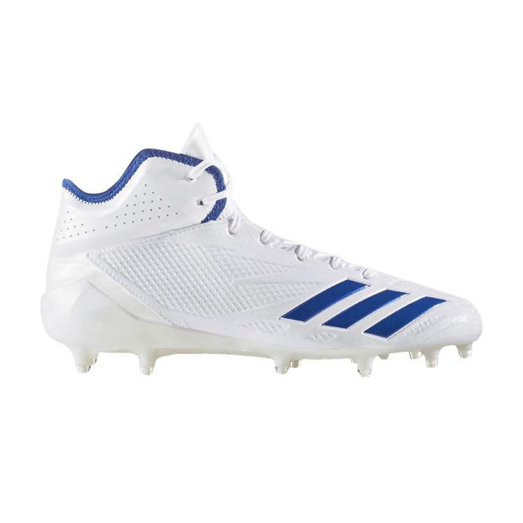 Adidas Adizero 5-Star 6.0 Mid 'White Blue' — Footwear White/College Royal/College Royal