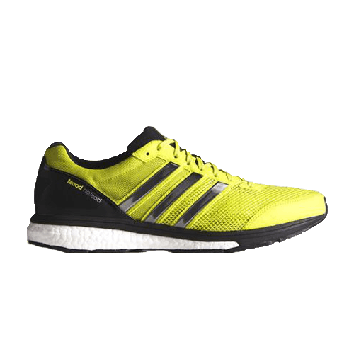 Adidas Adizero Boston 5 Shoes — Semi Solar Yellow