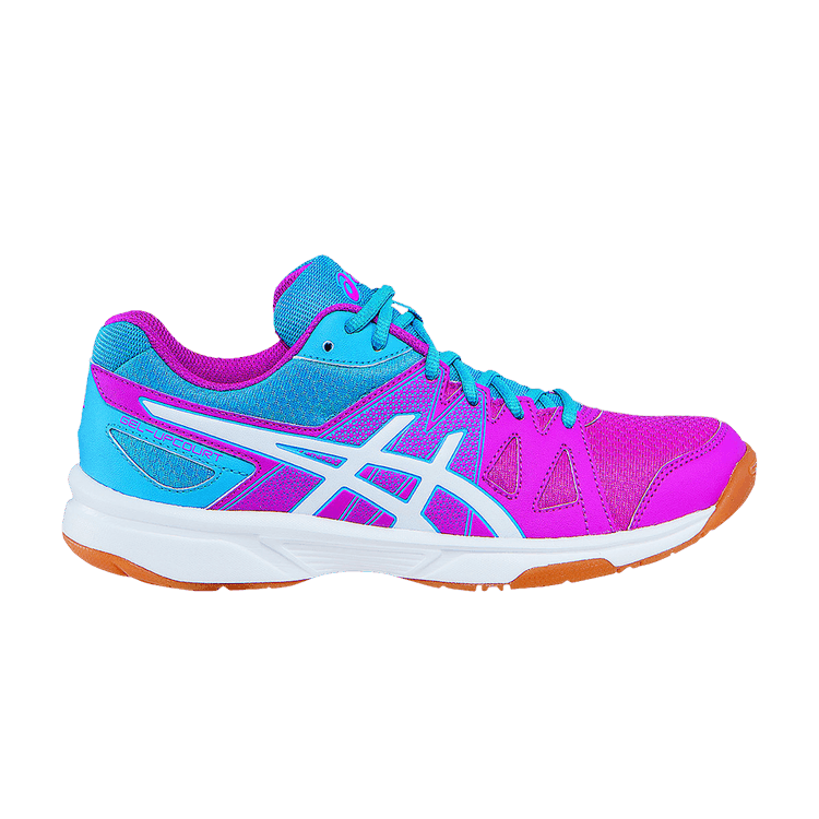 Asics Wmns Gel Upcourt 'Riviera Blue Cabernet' — Cabernet/White/Riviera Blue