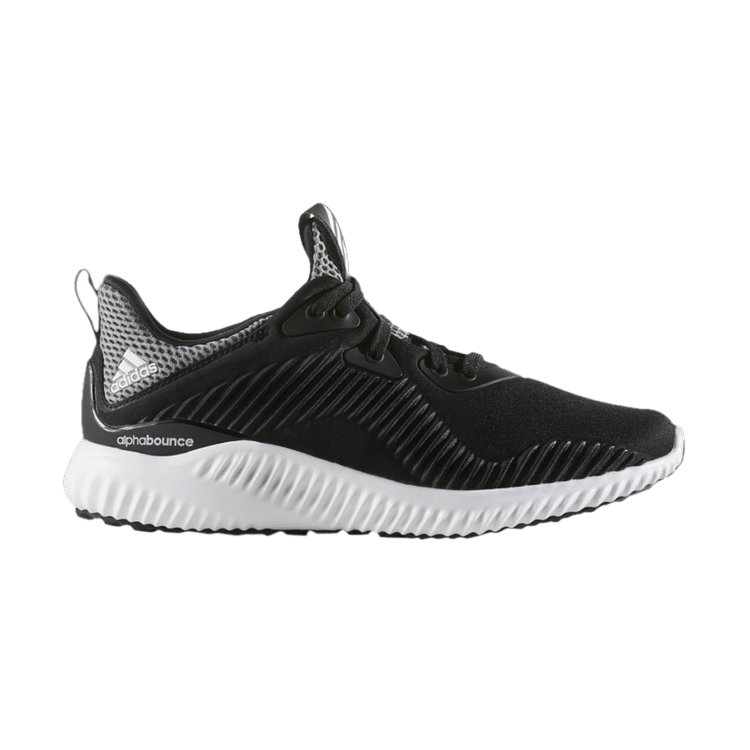 Adidas Alphabounce J 'Core Black' — Core Black/White/Onix