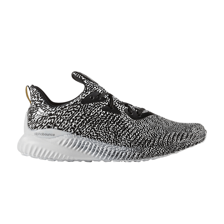 Adidas Alphabounce 'Motion Capture' — Core Black / Iron Metallic