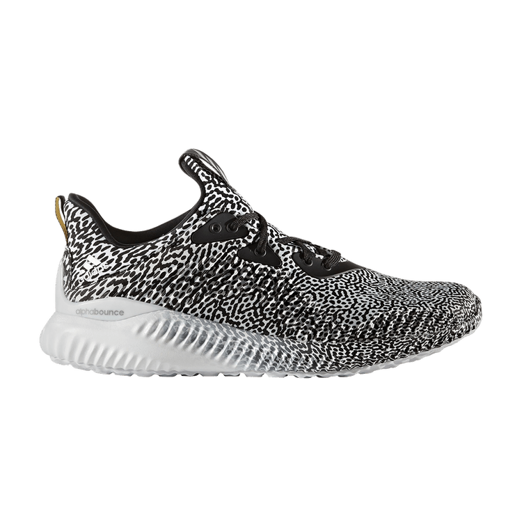 Adidas Wmns Alphabounce 'Motion Capture' — Core Black/Running White