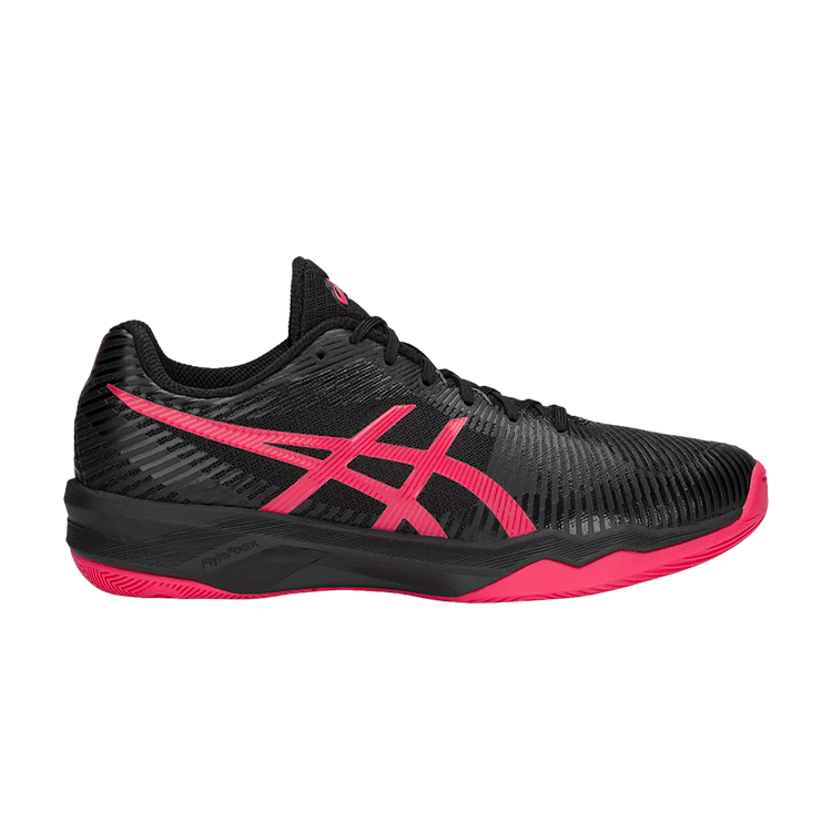 Asics Wmns Volley Elite FF 'Black Pixel Pink' — Black/Pixel Pink