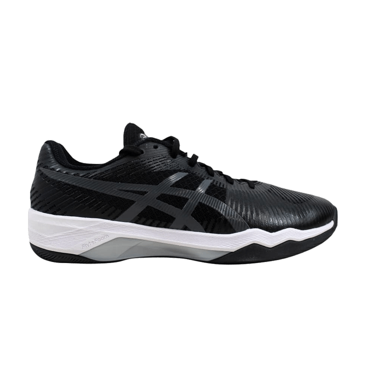 Asics Wmns Elite FF 'Black Dark Grey' — Black/Dark Grey-White