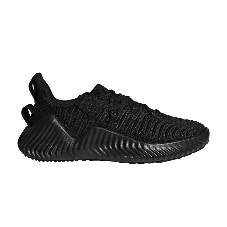 Adidas Wmns Alphabounce Trainer 'Core Black' — Core Black/Core Black/Silver Metallic