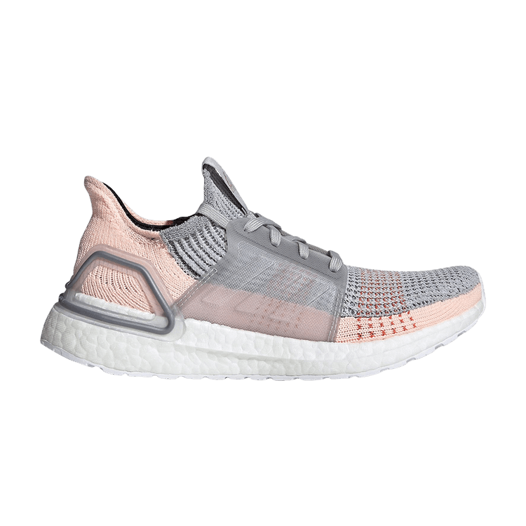 Adidas Wmns UltraBoost 19 'Grey Clear Orange' — Grey Two/Clear Orange/True Orange