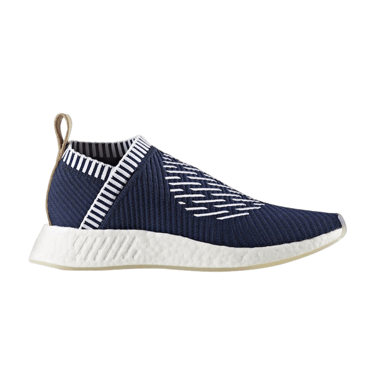 Adidas NMD_CS2 Primeknit 'Ronin' Sample — Collegiate Navy/Footwear White/Pale Nude