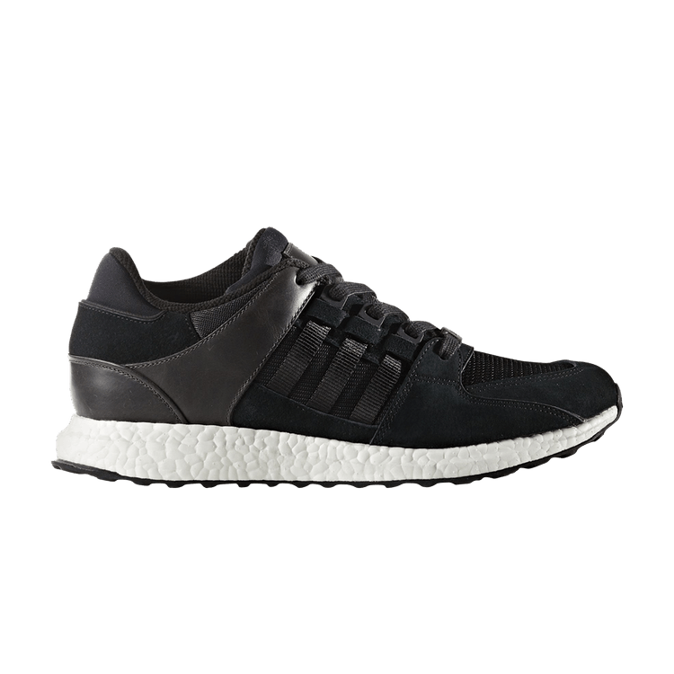 Adidas EQT Support Ultra 'Milled Leather' — Core Black/Footwear White