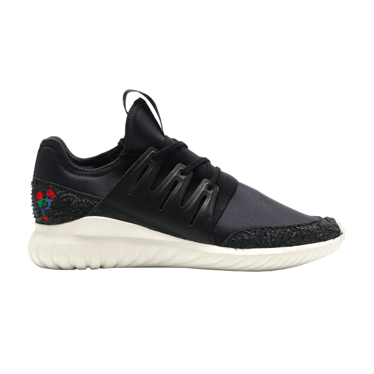 Adidas Tubular Radial CNY 'Year of the Rooster' — Core Black/Core Black-Chalk White