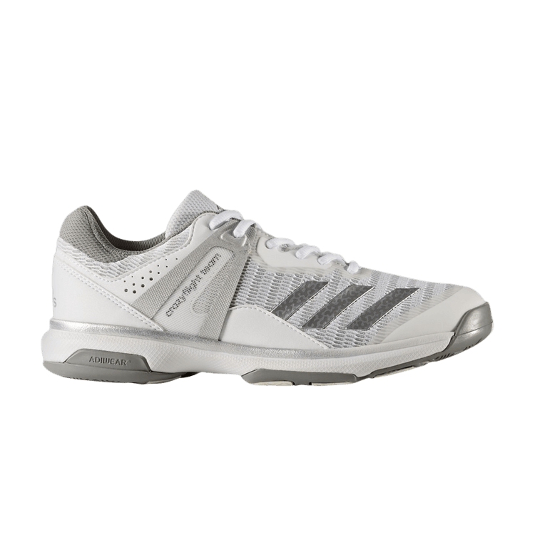Adidas Wmns Crazyflight Team 'White Silver Metallic' — White/Silver Metallic/Grey